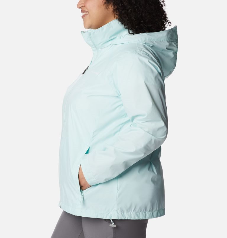 Jacheta Columbia Switchback III Dama Turcoaz | Plus Size DLQ8Z9MSA